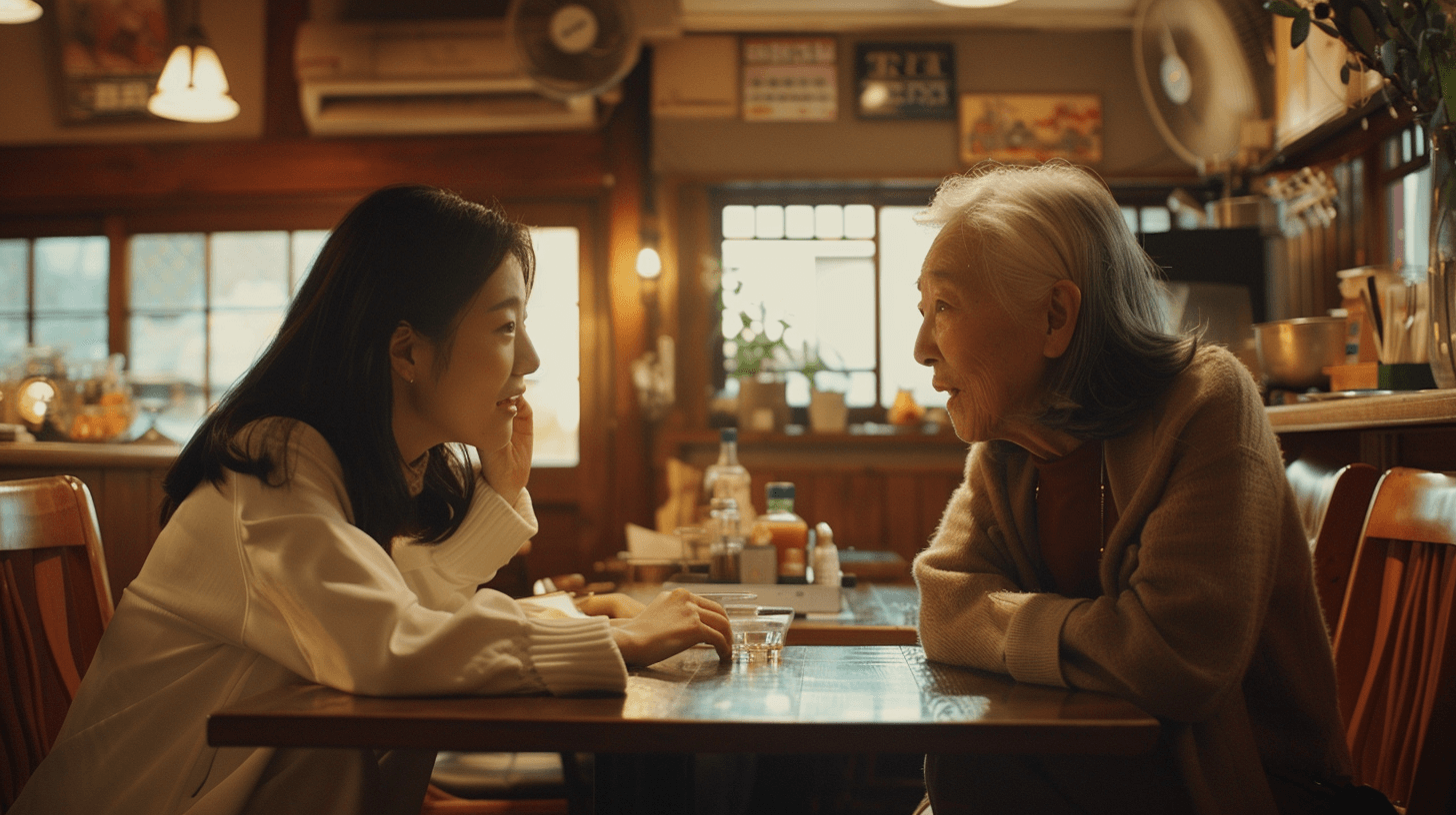 엄마와-딸이-마주-보며-대화하는-모습