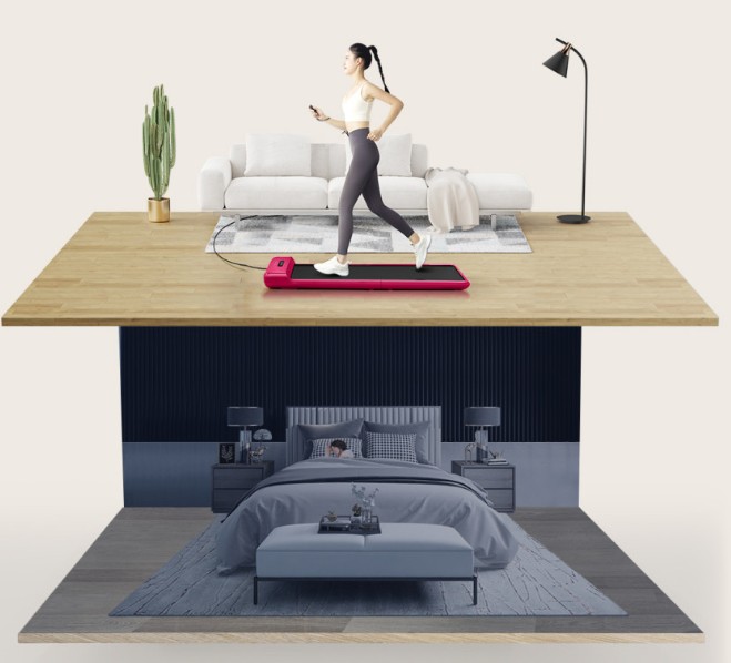 미니 런닝머신 원룸 공간 활용 킹스미스 C2 보관 팁