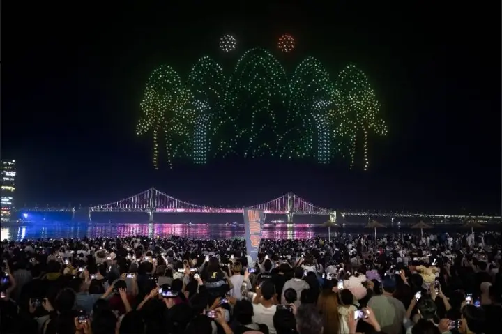 광안리 드론쇼 공연 시간 일정 교통통제 주차장 명당 장소