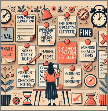 이직확인서 작성, 제출 방법 및 처리여부 조회