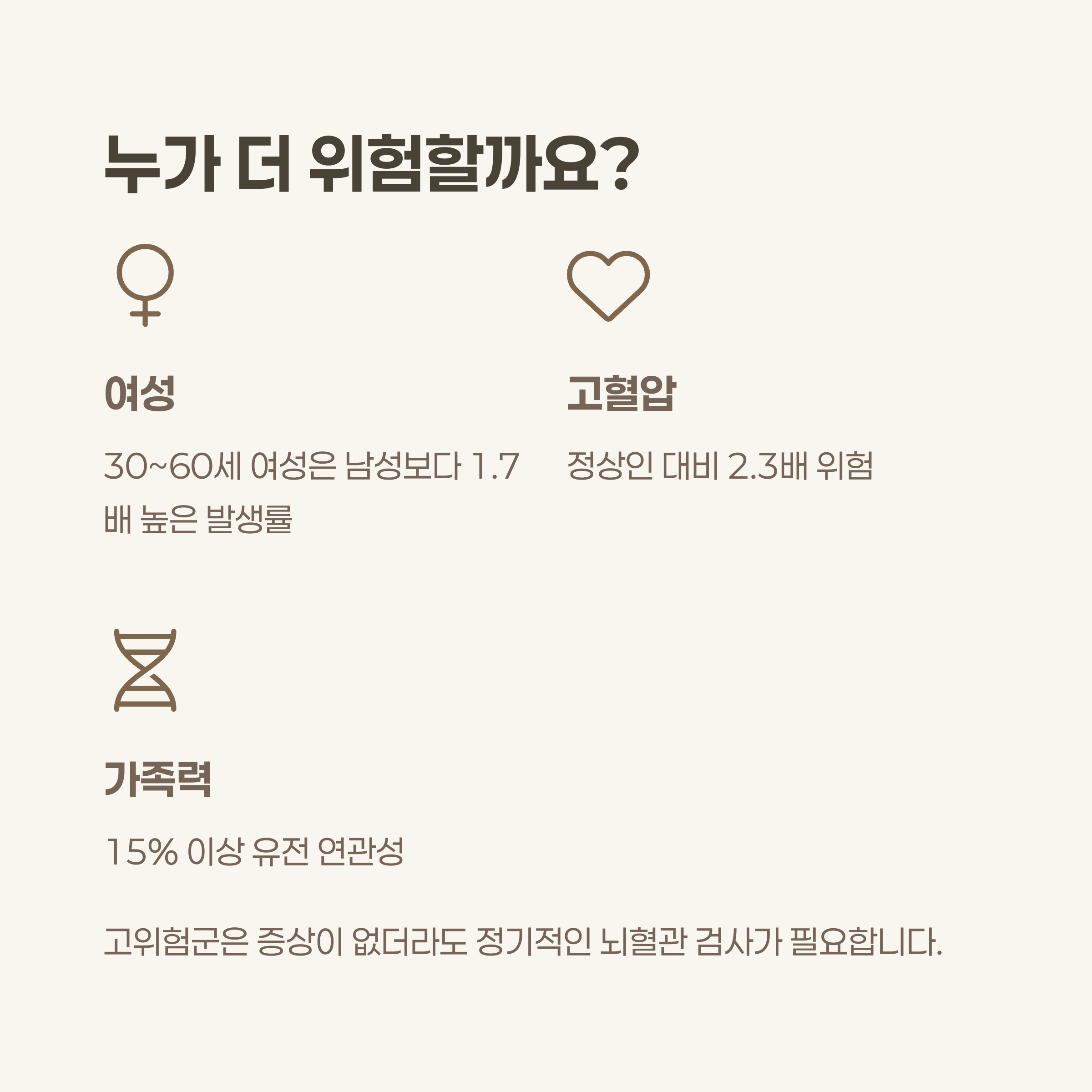 누가 더 위험할까? 고위험군 특징 정리