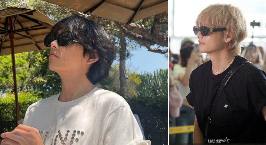 셀린느 트리옹프 01 BTS 뷔