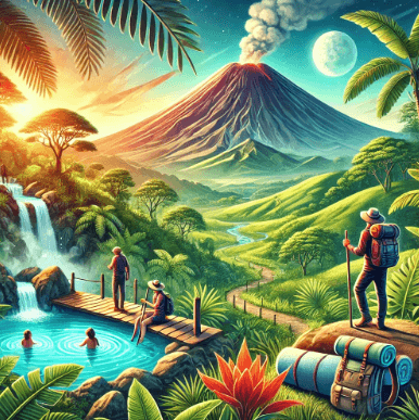 포르투나 화산여행