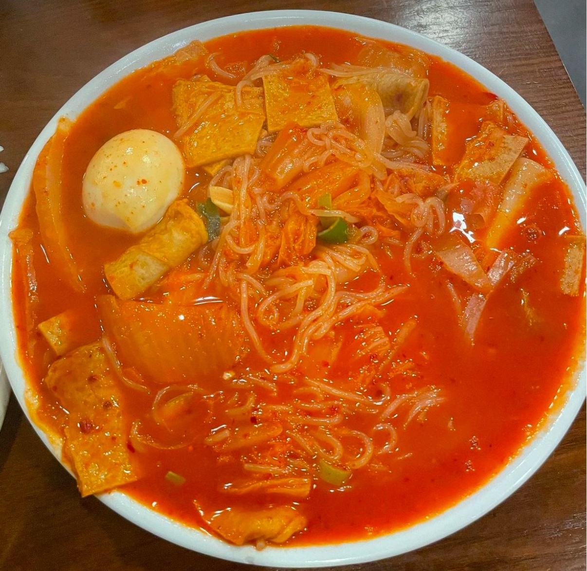 김치쫄면