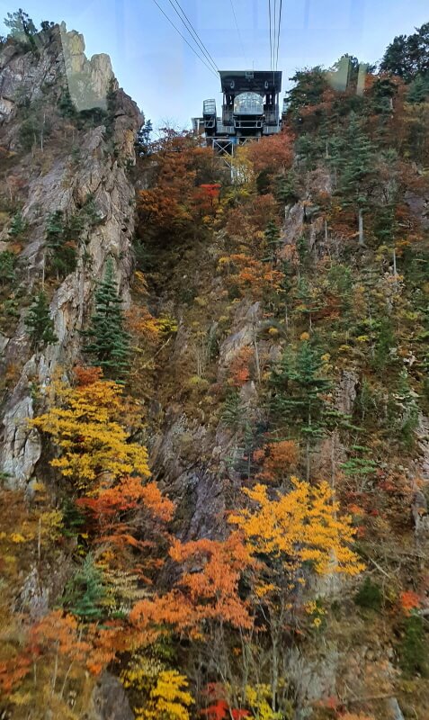 권금성-설악산-케이블카-외설악-단풍