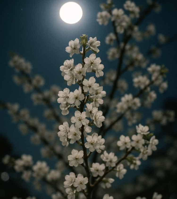 봄: 눈부신 순백의 향연