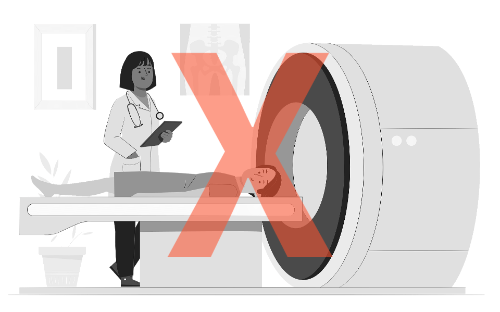연속혈당측정기 부착시 CT촬영은 금지다.
