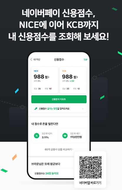 네이버페이 신용점수 간편조회