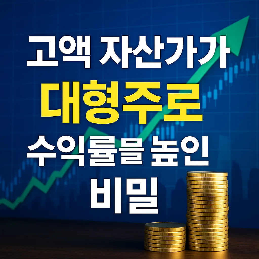 고액 자산가 대형주로 수익률 높인 비밀