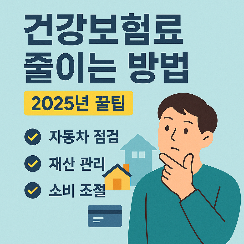 건강보험료 줄이는 방법