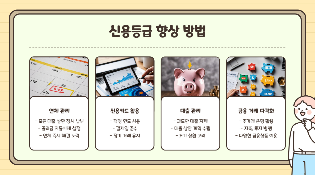 신용등급 올리는 방법