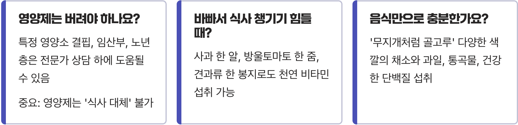 비타민, 영양제보다 '이 음식'으로 먹어야 하는 진짜 이유