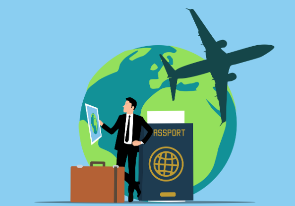 해외 파견 직장인 관련 이미지