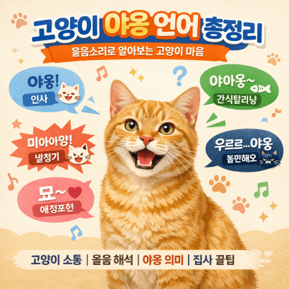 고양이는 왜 야옹할까? 고양이 소통 언어와 울음 의미 분석&middot;실전팁