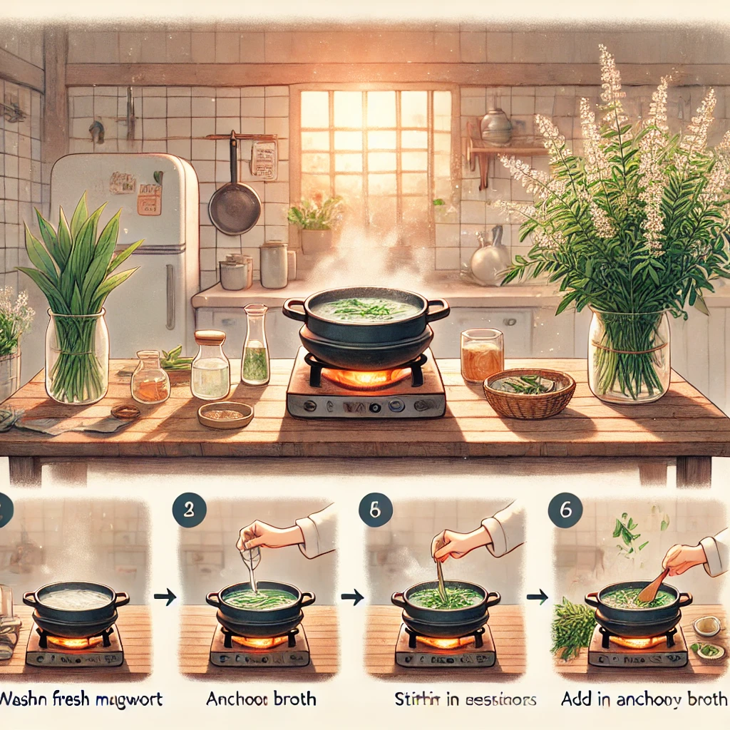 쑥국 맛있게 만드는법 레시피 끓이기 관련 사진