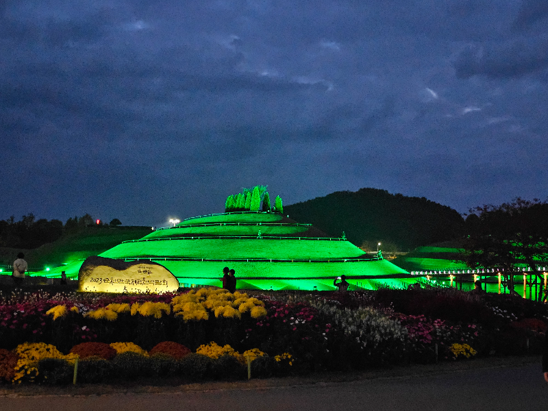 2023 순천만 국제정원 박람회 야경