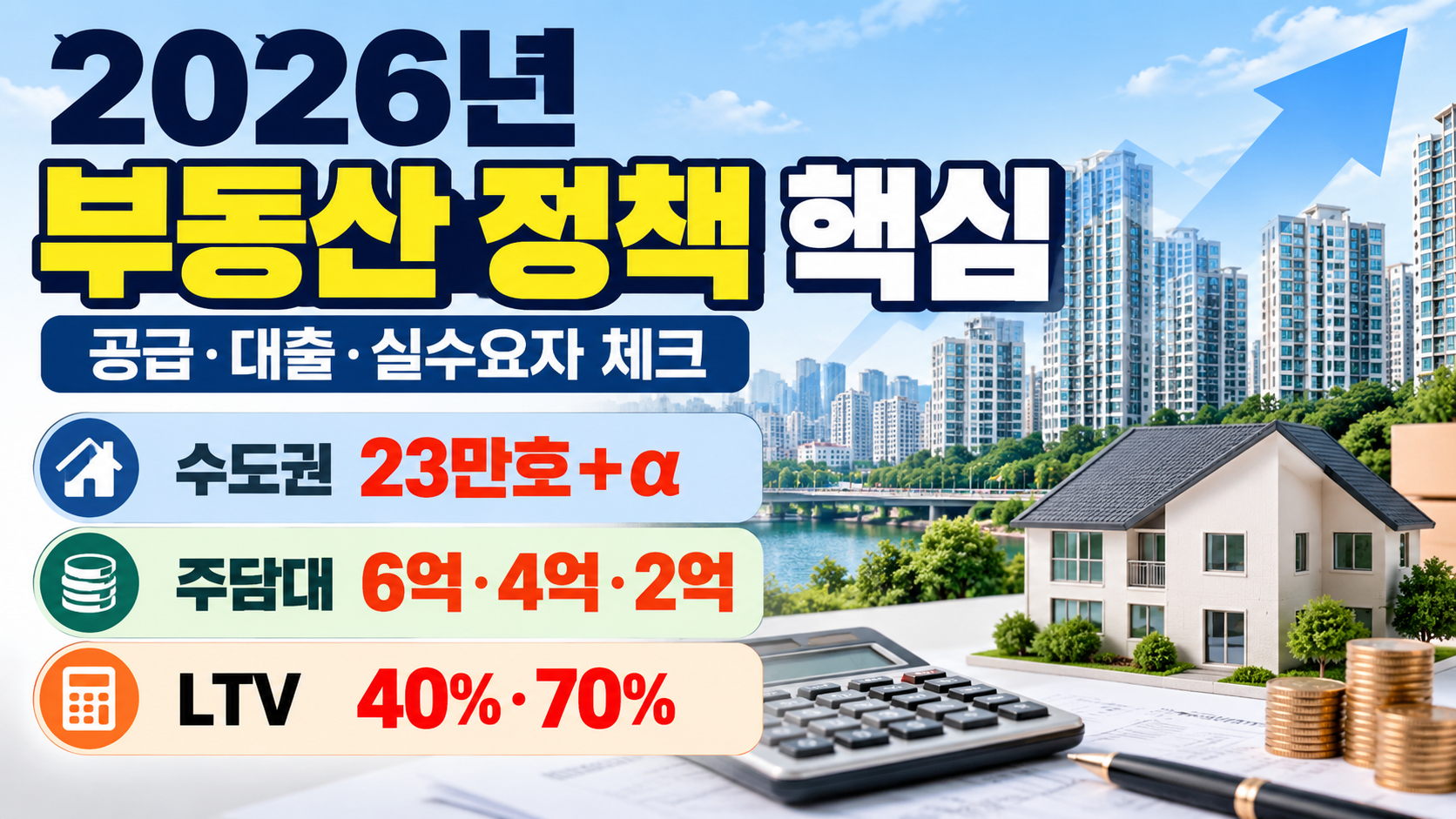 부동산 정책 핵심 변화