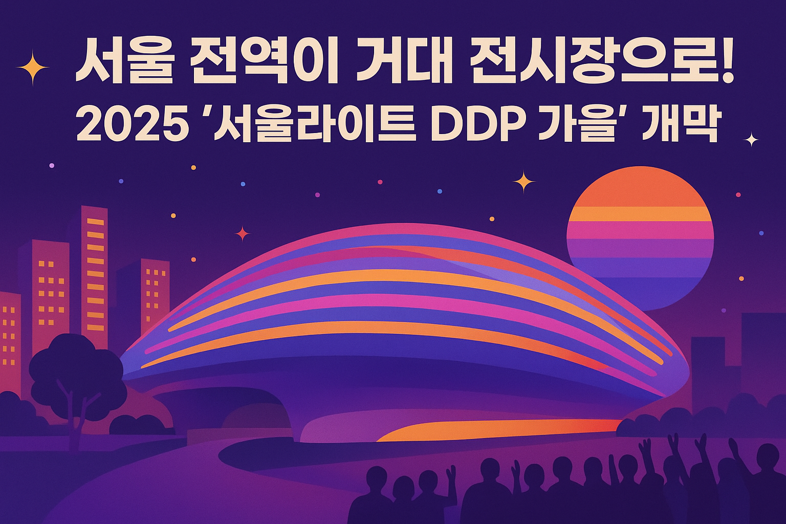 2025 서울라이트 DDP 가을 개막 총정리 ❘ 서울 문화축제