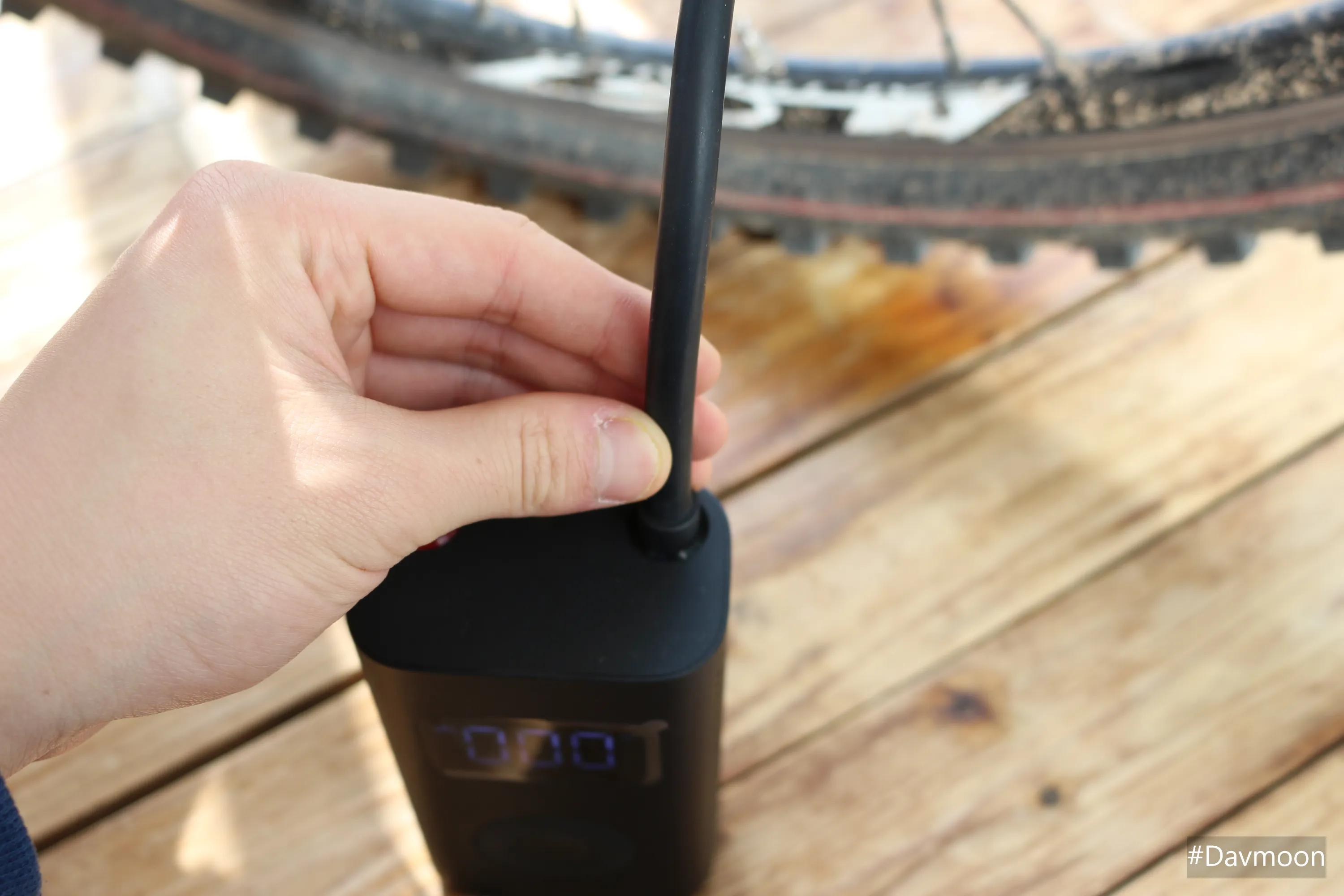 샤오미 전동 에어펌프 호스 온도 상승