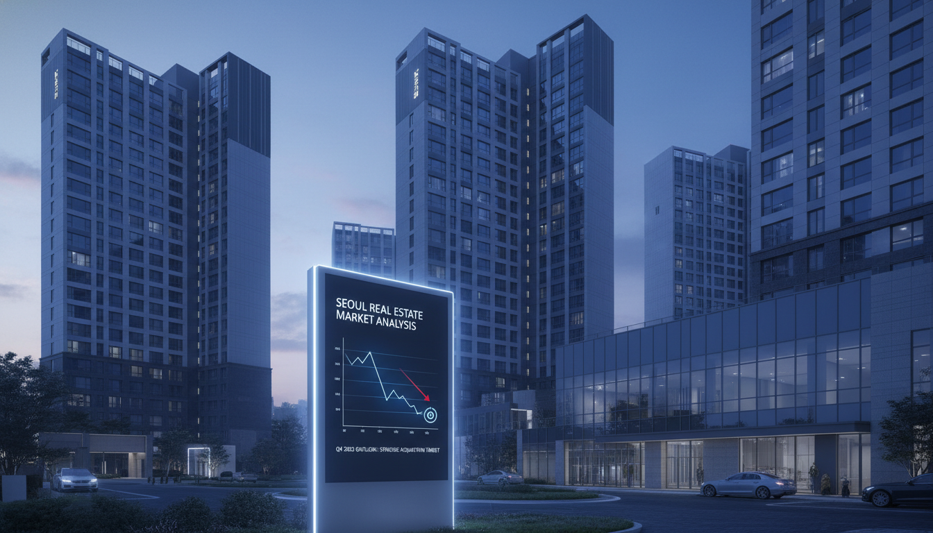 2026년 영등포자이 디그니티 아파트 전경과 부동산 시장 분석 그래픽