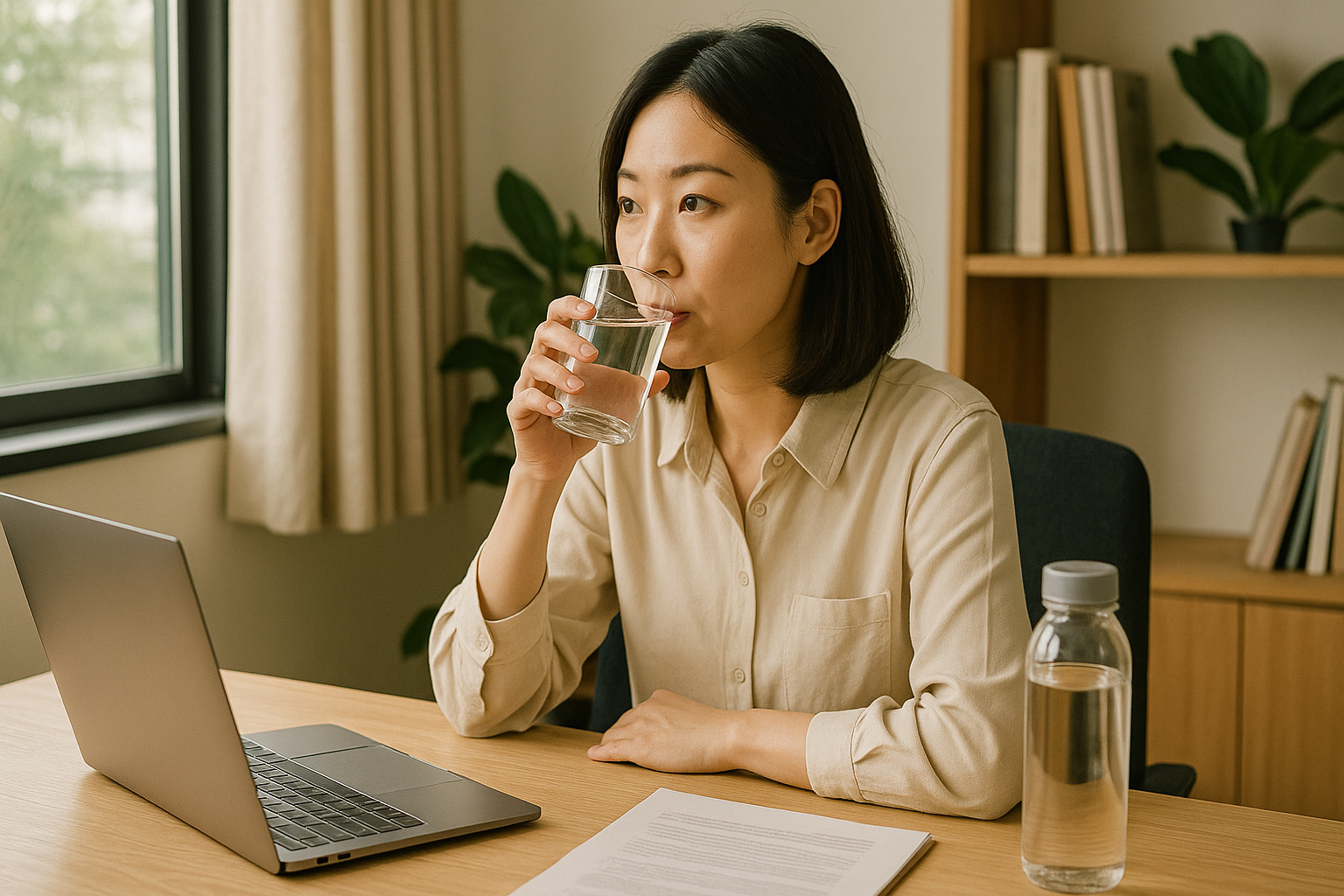 건강한 물 마시는 습관