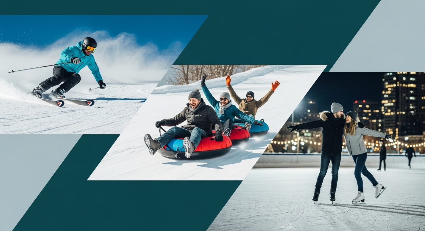 겨울 스포츠 사진