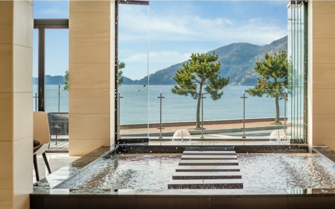 스터번 호텔 로비 경치