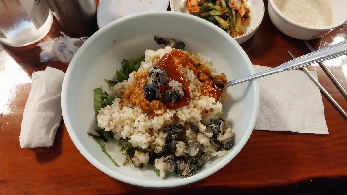 가평맛집-우렁쌈밥집-비빔밥