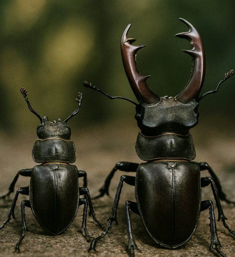 가장 큰 오해, "턱이 크면 수컷"