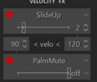 Real Guitar Srtring CONTROLS