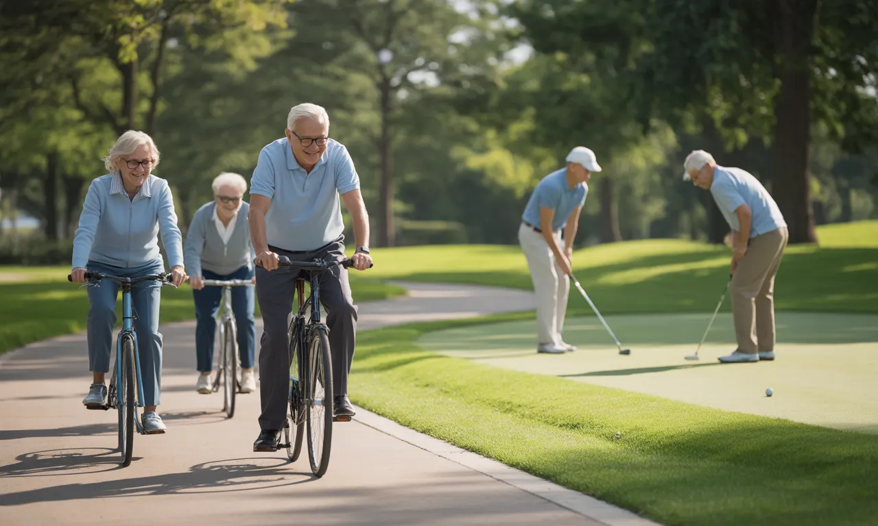자전거 타다 파크골프로? 시니어 건강 루틴 대공개