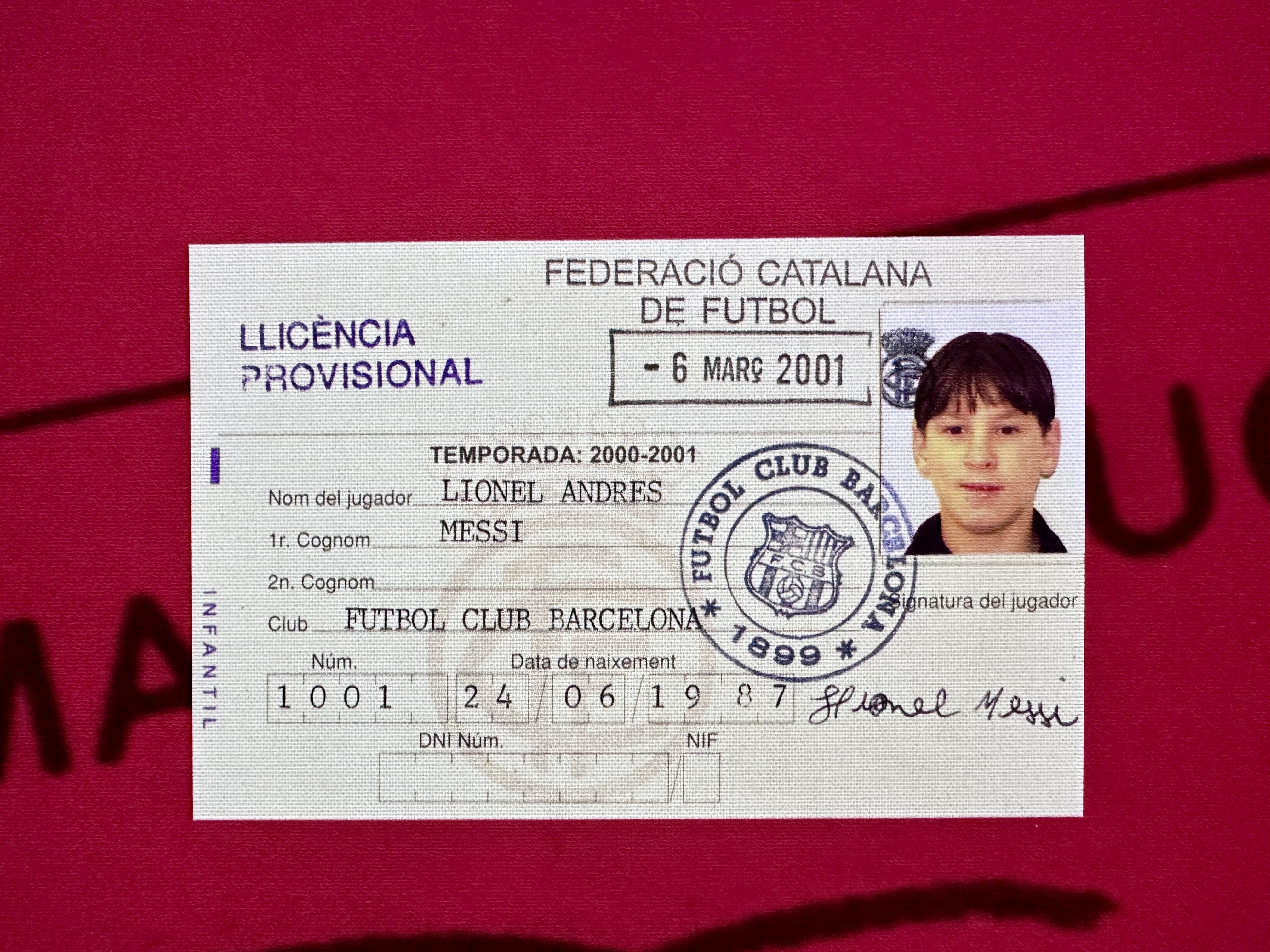 바르셀로나 유스출신 리오넬 메시