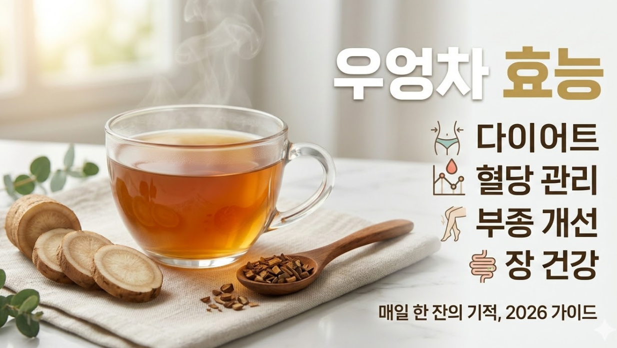 우엉차 효능