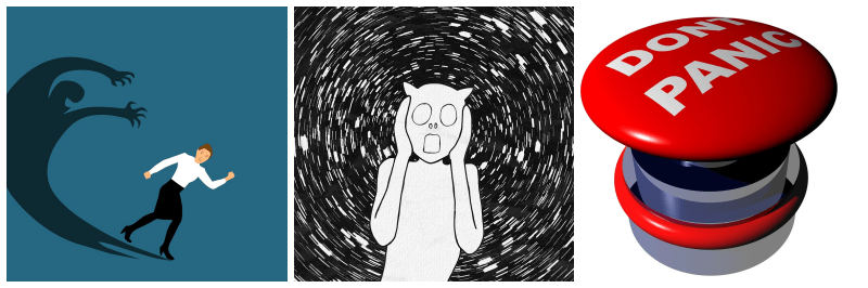 공황장애 관련 사진 3개