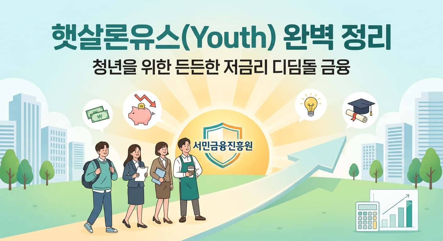 햇살론유스 신청 자격 및 한도 완벽 가이드 요약