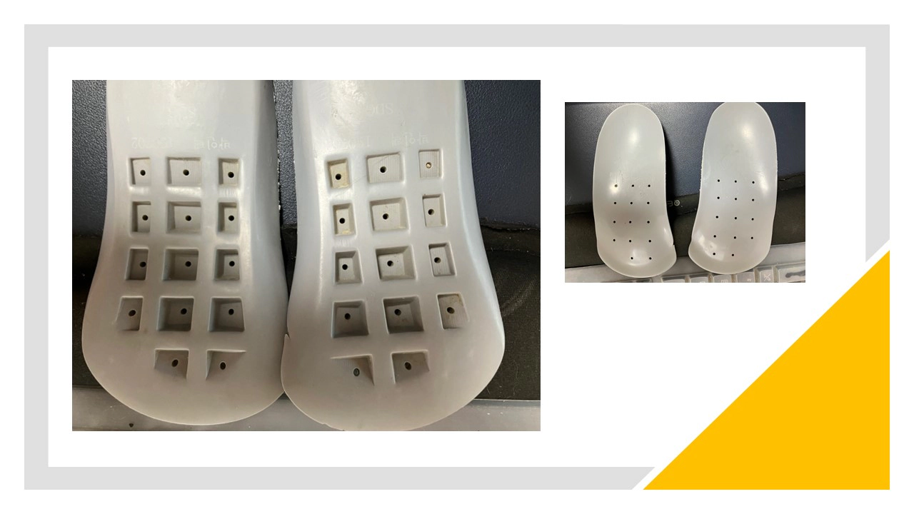 족저근막염 깔창 단단한 게 좋다!