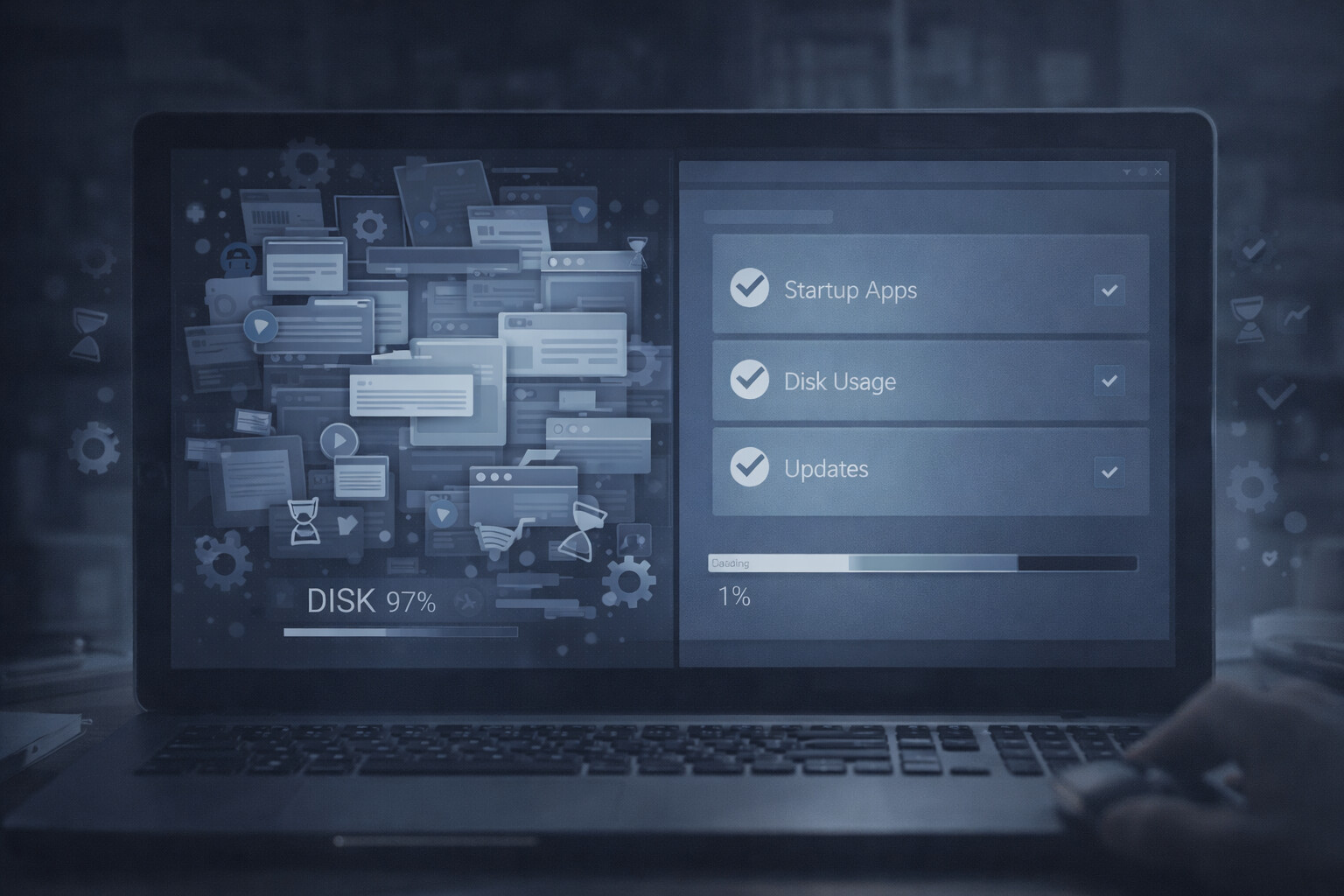 멀쩡하던 PC가 갑자기 느려졌다면 꼭 보세요