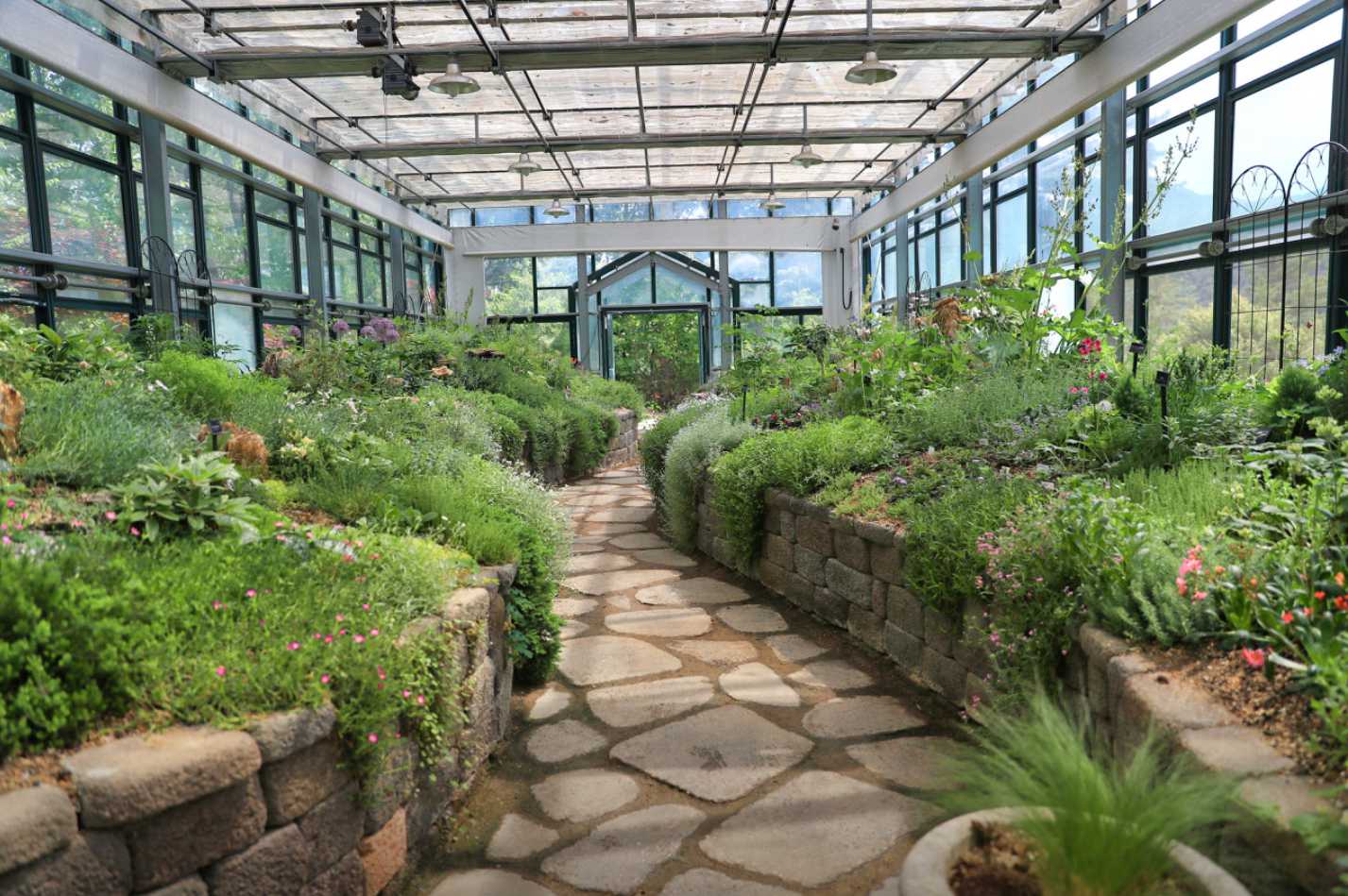 아침고요수목원