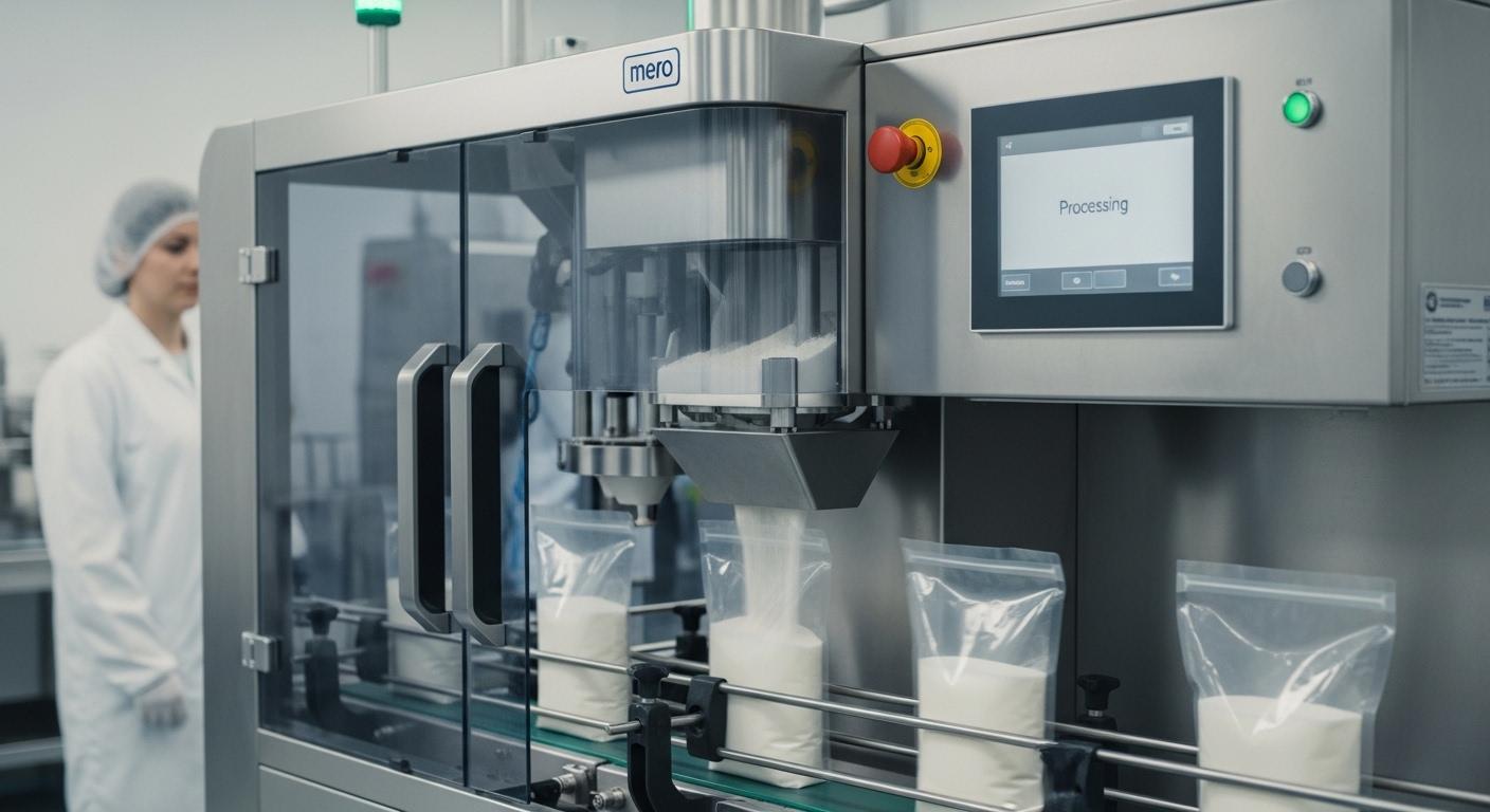 자동 분유타는 기계