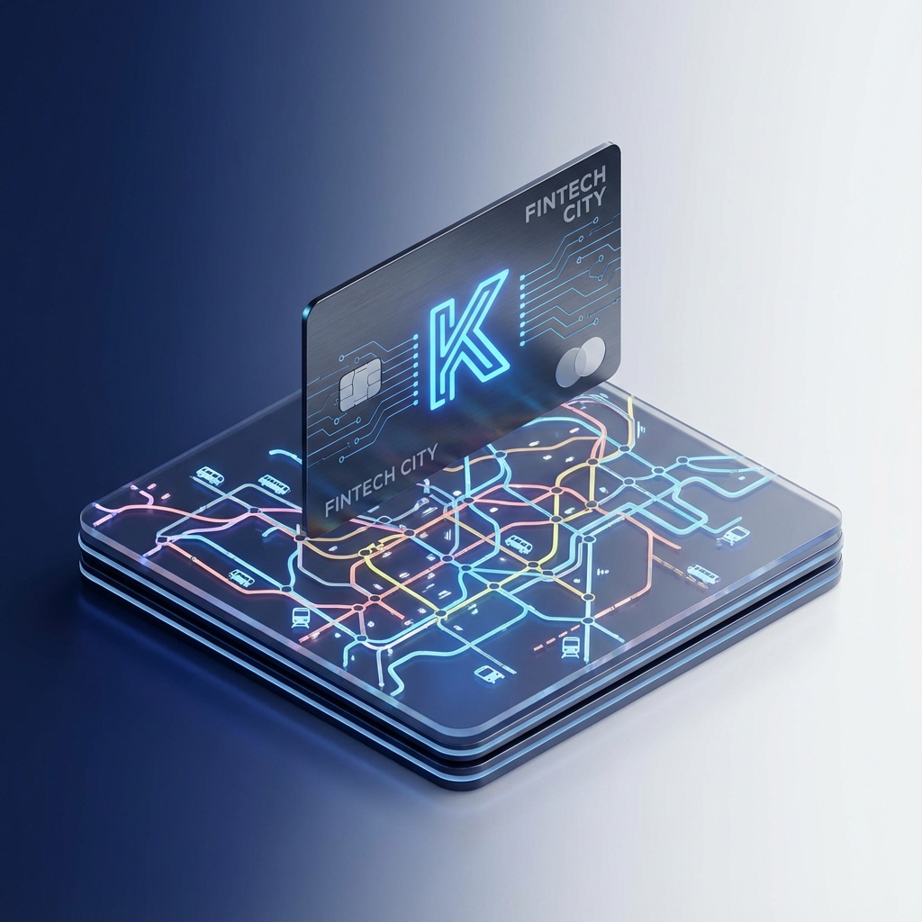 2025년 K-패스 카드 디자인과 대중교통 노선도 일러스트