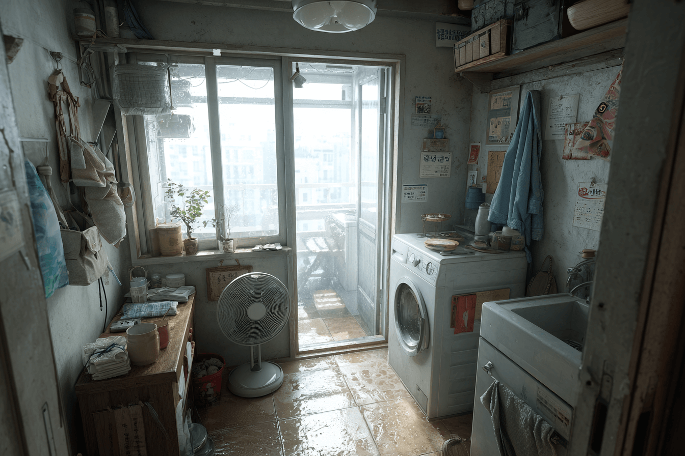 습해진-일반-가정-집의-내부-이미지