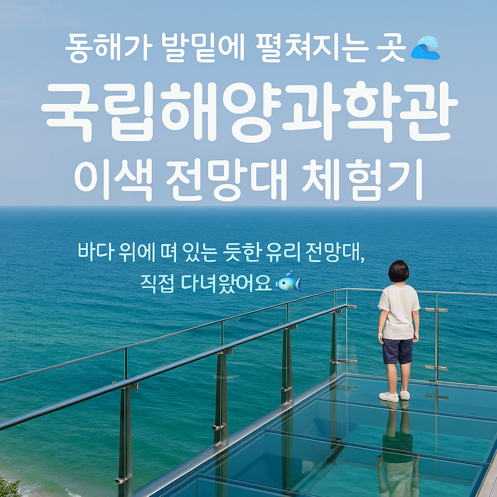바다 속을 걷는 기분, 국립해양과학관 가봤어요 사진