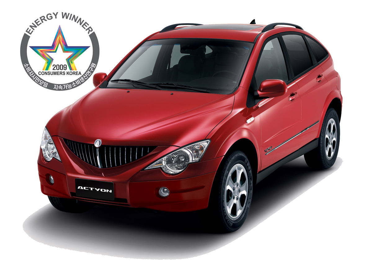 쌍용자동차 원조 쿠페 SUV 액티언