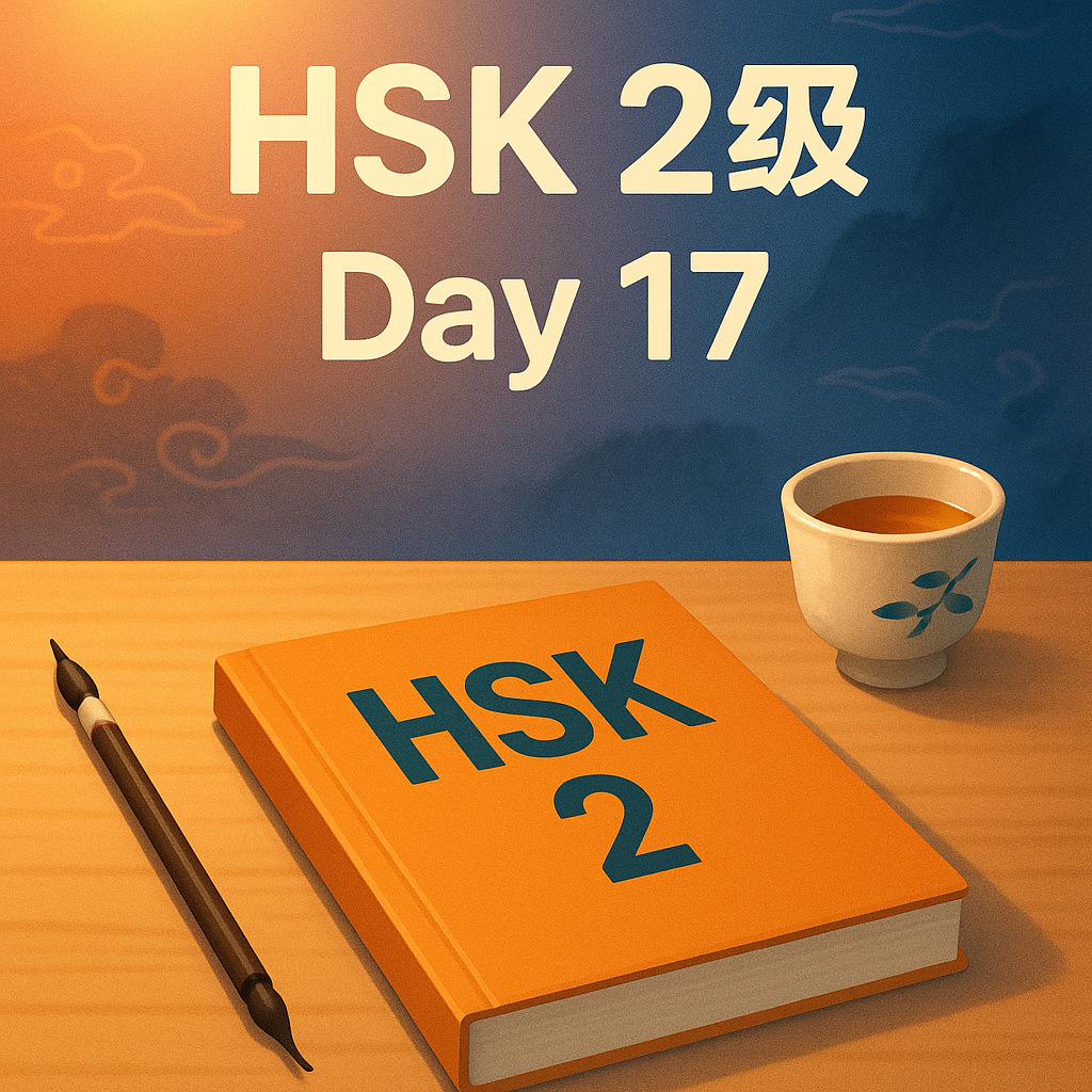 HSK 2급 단어 공부