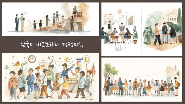 "한국의 비교 문화와 경쟁 의식" 시리즈에 관한 목차