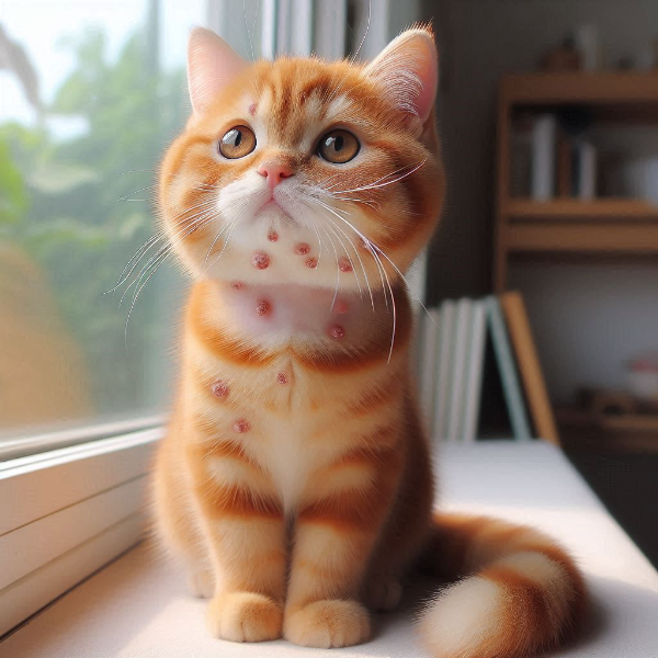 고양이 턱 여드름 원인