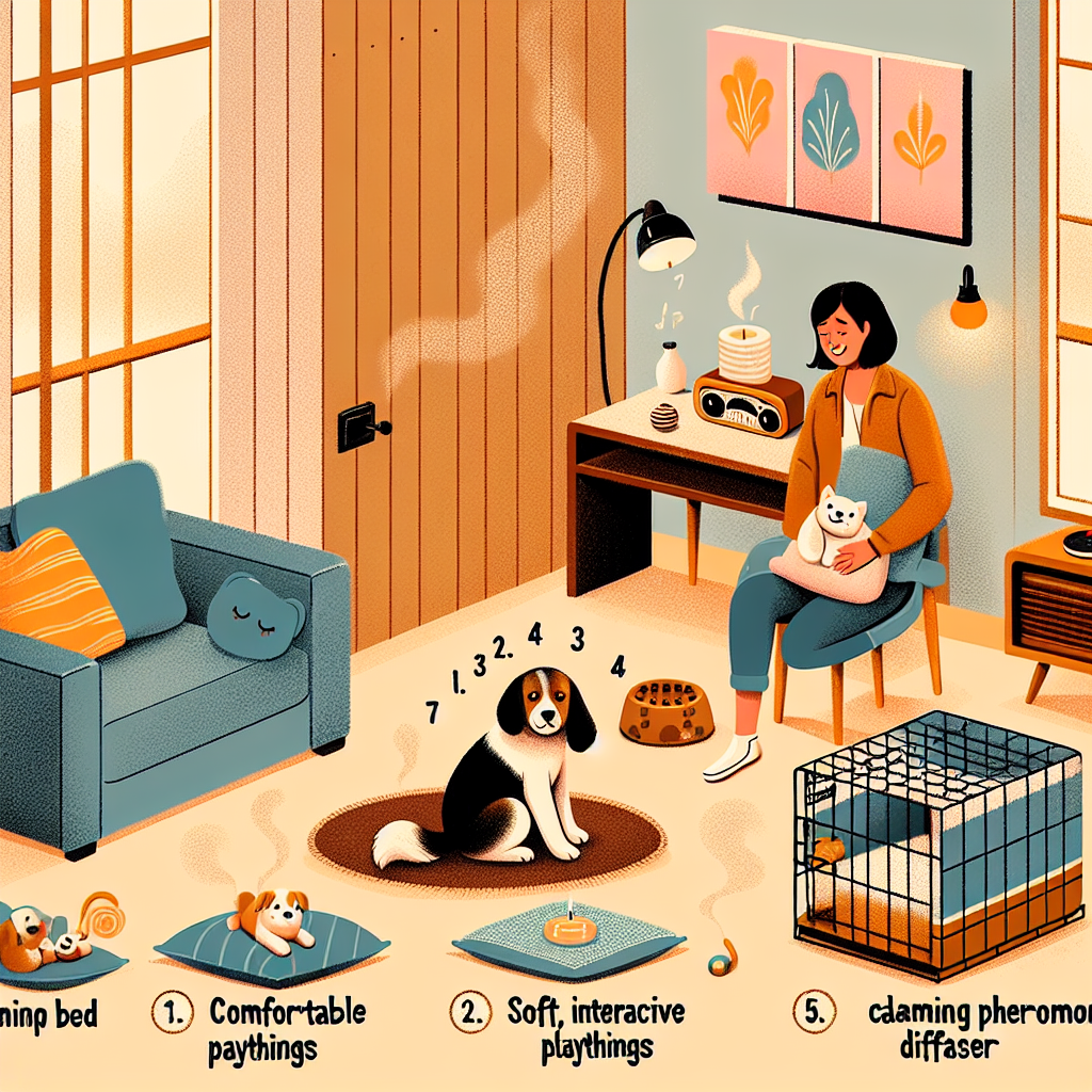 반려견 분리 불안을 돕는 방법: 5가지 진정 기술