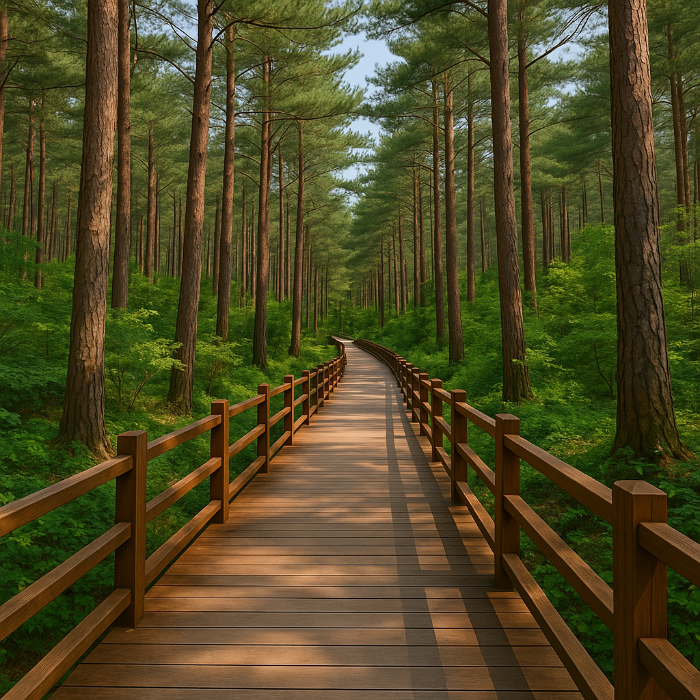 강릉솔향수목원