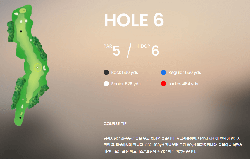 포천 아도니스 컨트리클럽 서코스 06