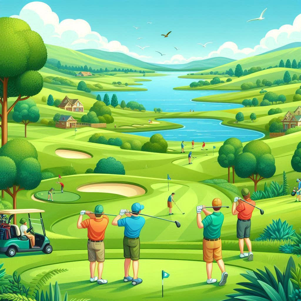 세이지우드CC 홍천 골프장 전경